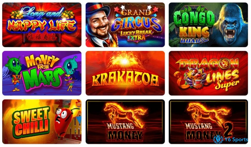 Một số slot game nổi bật Ainsworth