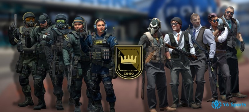 CS GO có nhân vật đa dạng, mỗi nhân vật đảm nhận vai trò khác nhau