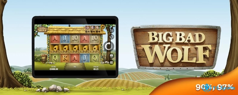 Big bad wolf nổi bật với tỷ lệ trả thưởng RTP lên đến 97,31%