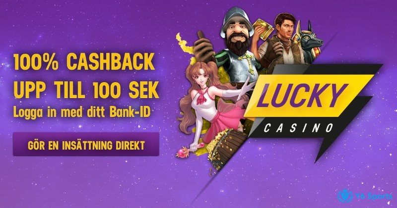 Ưu đãi tiền thưởng chào mừng tại Lucky siêu hấp dẫn