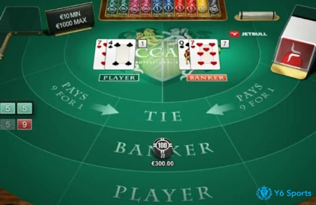 Phương pháp chơi baccarat không theo gấp thếp