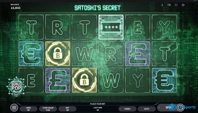 Satoshi's Secret slot lấy cảm hứng về đồng tiền Bitcoin