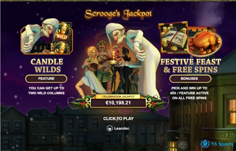 Scrooge’s Jackpot slot về câu chuyện lễ hội nổi tiếng