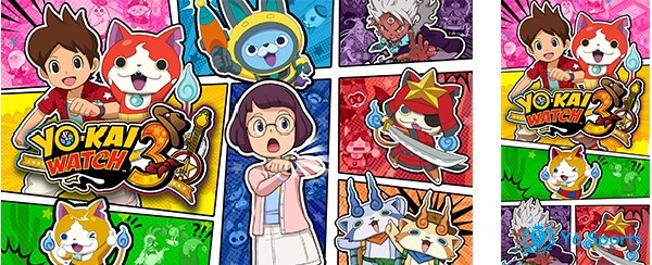 Yo-Kai Watch 3 chính là phần kế tiếp của loạt game Yo-Kai Watch