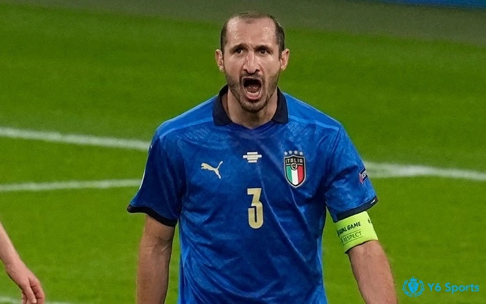 Giorgio Chiellini đã tạo ra những bàn thắng lịch sử cho giải đấu Euro