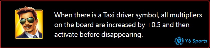 Biểu tượng người lái xe xuất hiện giúp tăng hệ số nhân lên 0,5