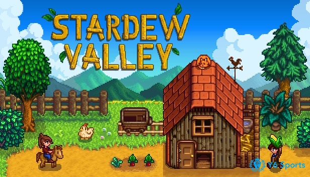 Stardew Valley mang đến cho người chơi thế giới nông trại đầy màu sắc