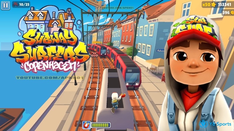 Subway Surfers là một trò chơi giải trí đầy sống động với đồ họa bắt mắt người chơi